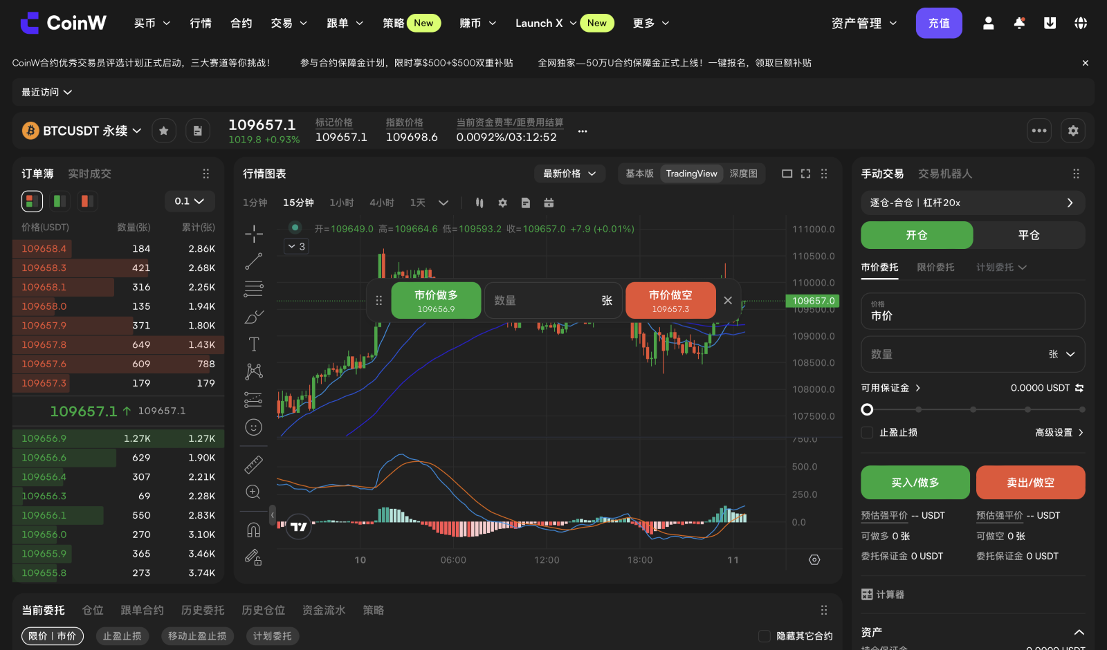 CoinW合约交易终极指南– 币赢CoinW
