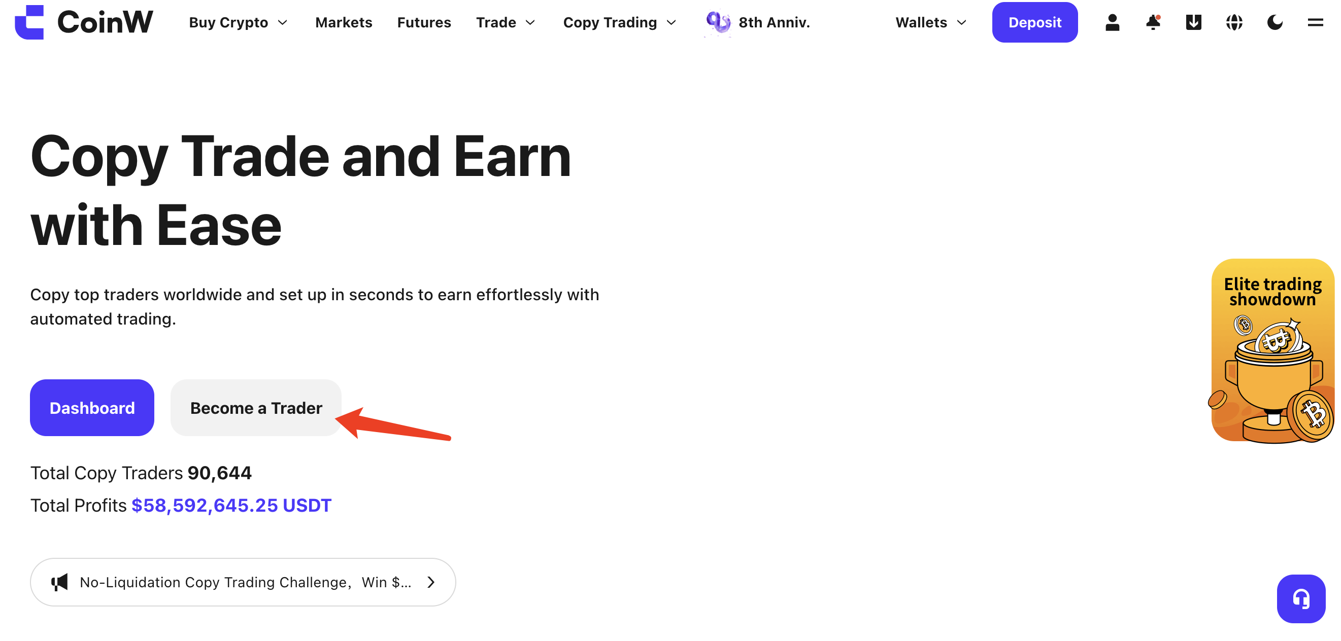 Trader Copy Trading Account Upgrade Guide – CoinW